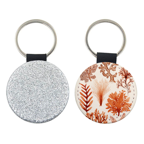 Seaweed & Corals Collection - keyring by Gal Design