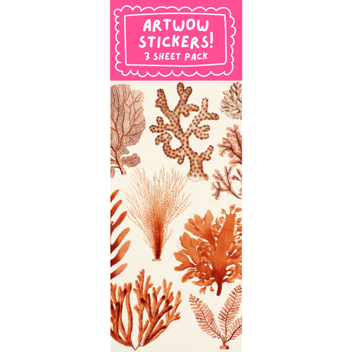 Seaweed & Corals Collection - Sticker Pack by Gal Design