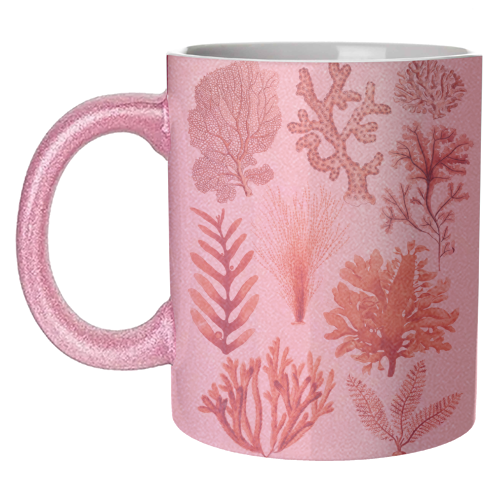 Seaweed & Corals Collection - unique mug by Gal Design