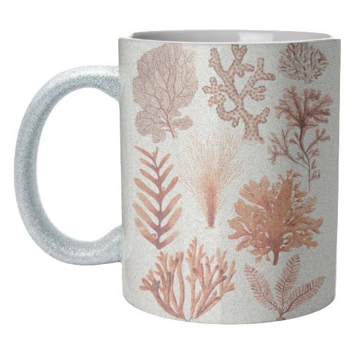 Seaweed & Corals Collection - unique mug by Gal Design