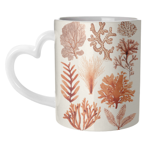 Seaweed & Corals Collection - unique mug by Gal Design