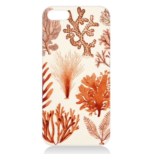 Seaweed & Corals Collection - unique phone case by Gal Design