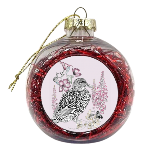 Secret Garden - xmas bauble by Jade Zincke