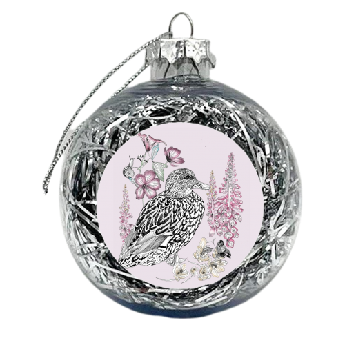 Secret Garden - xmas bauble by Jade Zincke