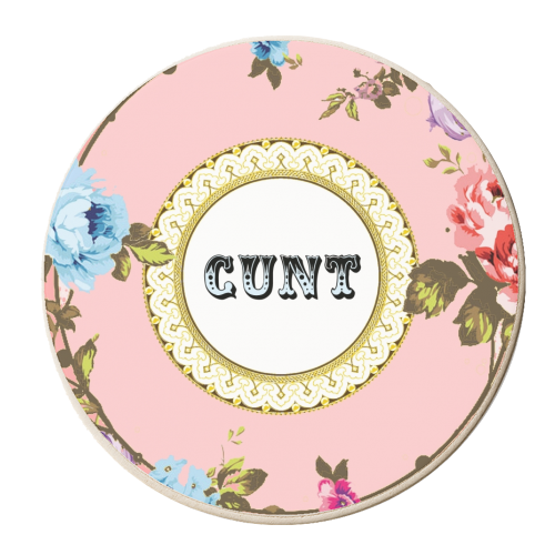 See You Next Tuesday - personalised beer coaster by Wallace Elizabeth