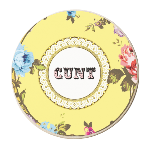 See You Next Tuesday - personalised beer coaster by Wallace Elizabeth