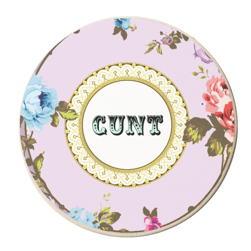 See You Next Tuesday - personalised beer coaster by Wallace Elizabeth