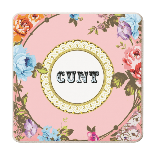 See You Next Tuesday - personalised beer coaster by Wallace Elizabeth