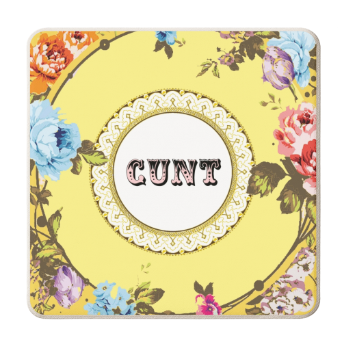 See You Next Tuesday - personalised beer coaster by Wallace Elizabeth