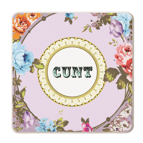 See You Next Tuesday - personalised beer coaster by Wallace Elizabeth