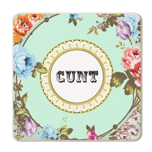 See You Next Tuesday - personalised beer coaster by Wallace Elizabeth