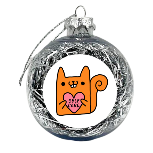 Self Care - xmas bauble by Mombi & Ted