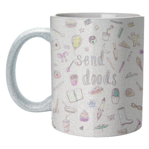 Send Doods - unique mug by minniemorris art