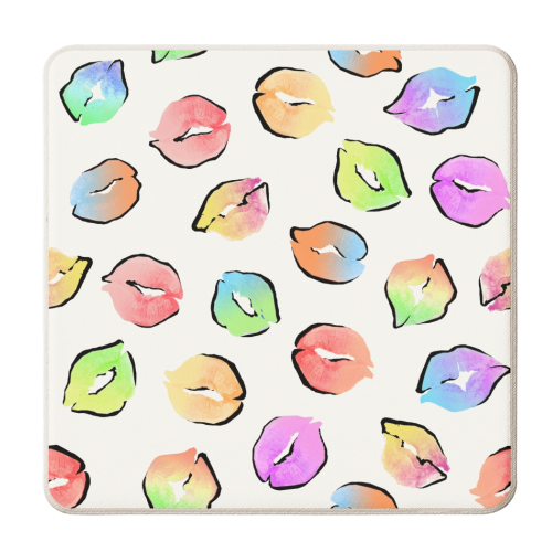 Sending Love - personalised beer coaster by Eleanor Soper