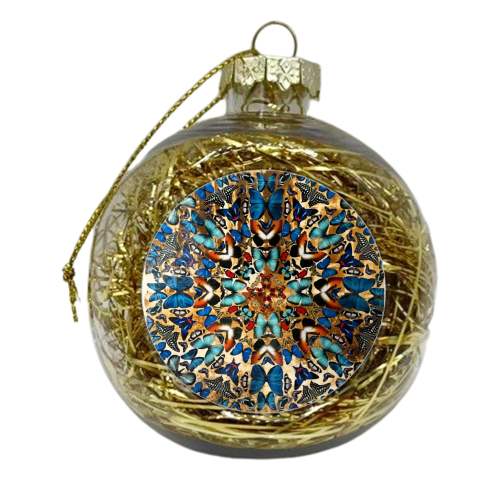 Sepia Forest - xmas bauble by J roldan