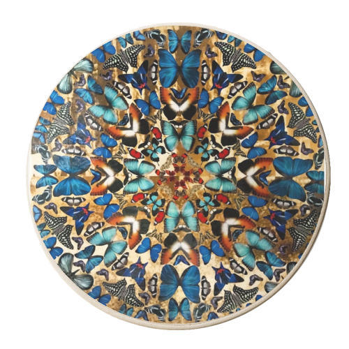 Sepia Forest - personalised beer coaster by J roldan