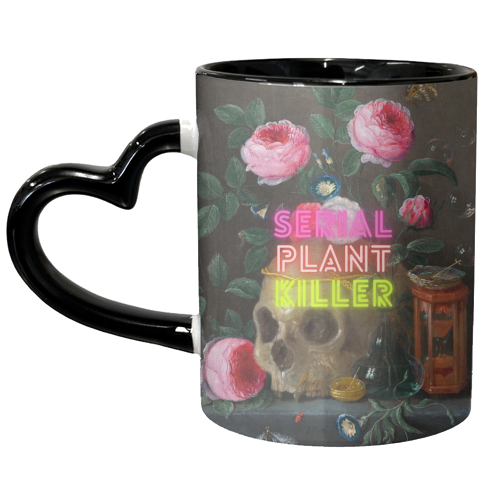 Serial Plant Killer - unique mug by OhMC! Designs