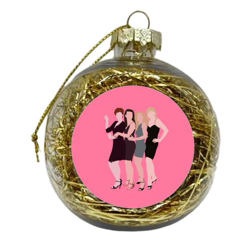 Sex and the City - xmas bauble by Pink and Pip