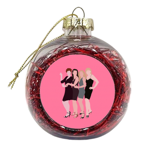 Sex and the City - xmas bauble by Pink and Pip