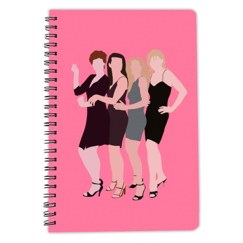 Sex and the City - personalised A4, A5, A6 notebook by Pink and Pip