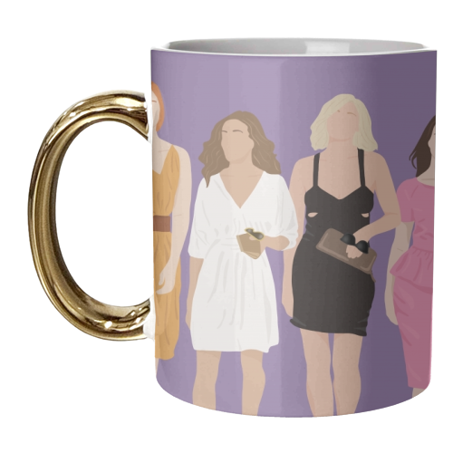 Sex and the city - unique mug by Cheryl Boland