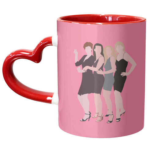 Sex and the City - unique mug by Pink and Pip