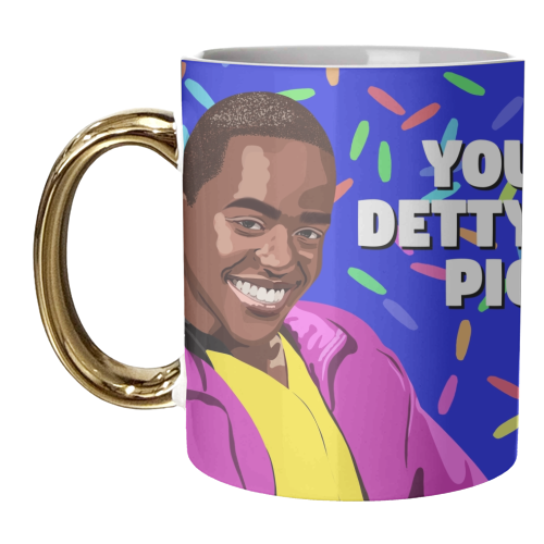 Sex education Eric detty pig quote - unique mug by The Girl Next Draw
