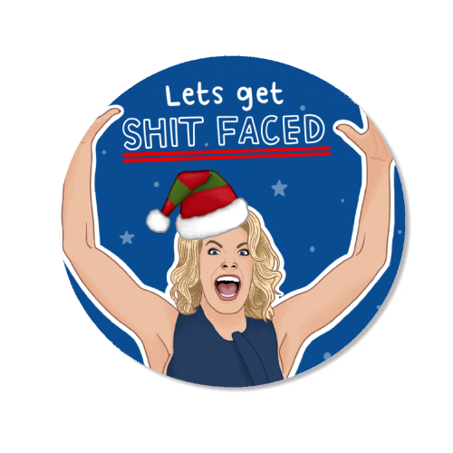 Sh*t faced - Magnet by Loren Grosvenor