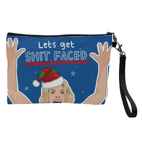 Sh*t faced - pretty makeup bag by Loren Grosvenor