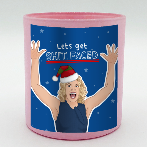 Sh*t faced - scented candle by Loren Grosvenor