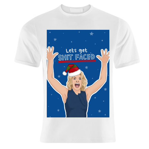 Sh*t faced - unique t shirt by Loren Grosvenor