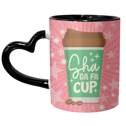 Sha Da Fa Cup - unique mug by Claire Atwood