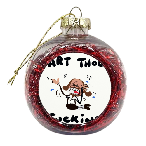 Shakespeare Collection - xmas bauble by David Black