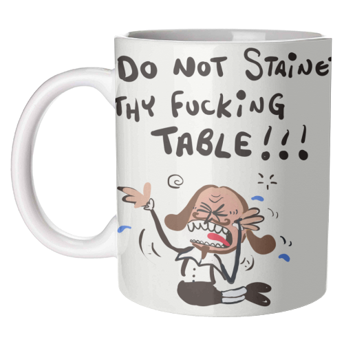 Shakespeare Collection - unique mug by David Black