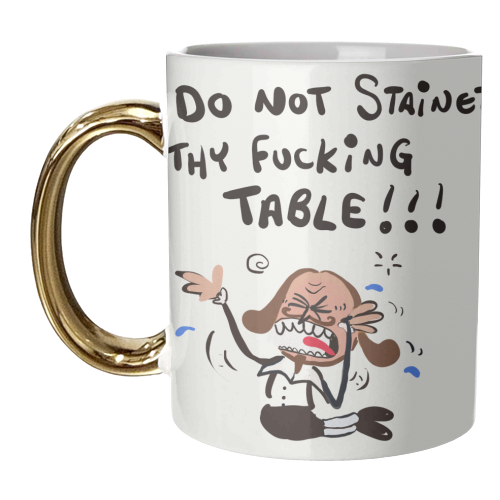 Shakespeare Collection - unique mug by David Black