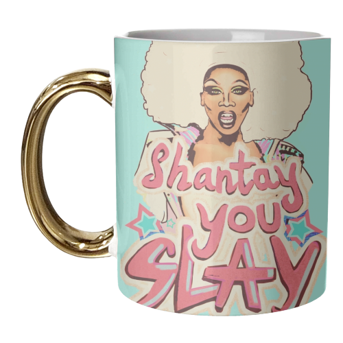 Shantay you Slay - unique mug by minniemorris art