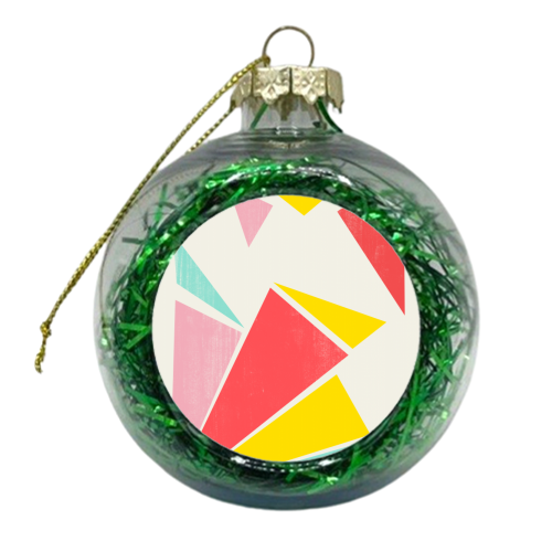 Shattered Rays - xmas bauble by Trevor May