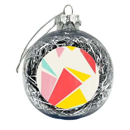 Shattered Rays - xmas bauble by Trevor May