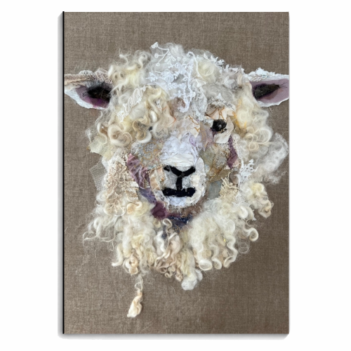 Sheep Portrait #38 - personalised A4, A5, A6 notebook by Barbara Shaw
