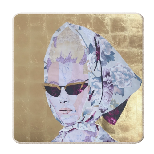 She's a lady - personalised beer coaster by Kirstie Taylor