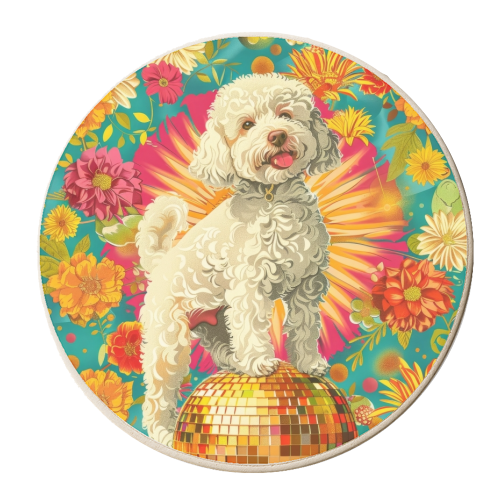 Shining Star - personalised beer coaster by DejaReve