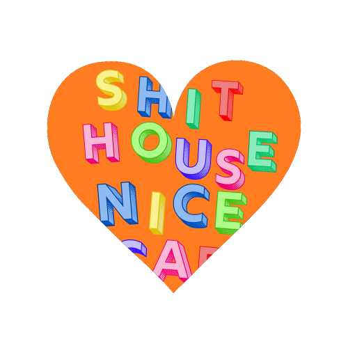 SHIT HOUSE NICE CAR - Magnet by AP