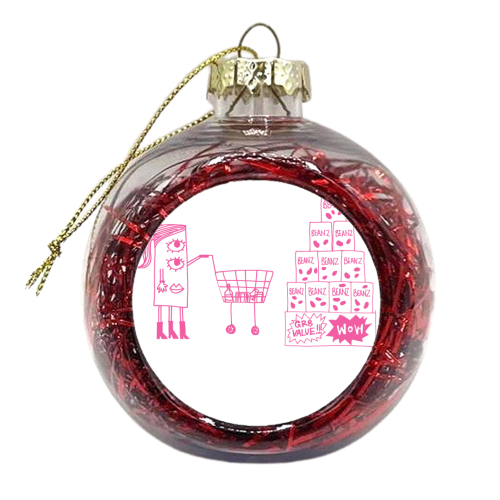SHOP QT - xmas bauble by Lauren McNab