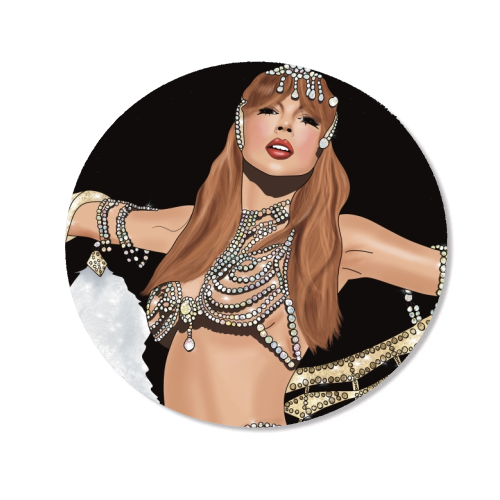 Showgirl Era Print - Magnet by Drawings by Firefly