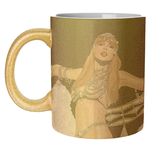 Showgirl Era Print - unique mug by Drawings by Firefly