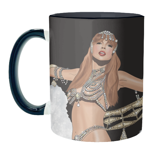 Showgirl Era Print - unique mug by Drawings by Firefly
