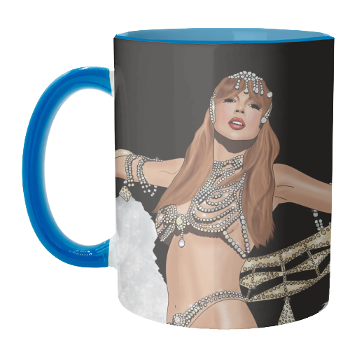 Showgirl Era Print - unique mug by Drawings by Firefly