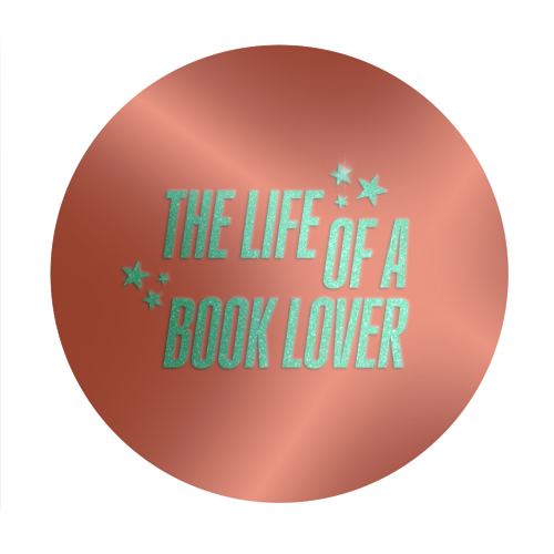 Showgirl orange the life of a book lover typography reader - Circle Sticker by The Girl Next Draw