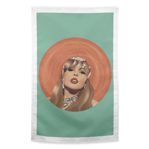Showgirl Taylor - funny tea towel by Giddy Kipper