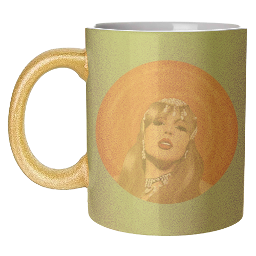 Showgirl Taylor - unique mug by Giddy Kipper